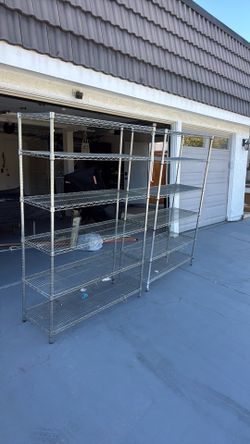3 Metal racks