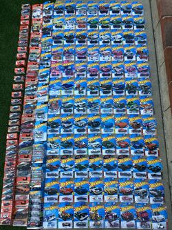 150 Hot Wheels + Matchbox Mainlines Diecast Cars (VALENCIA) $5 $8 $10 Each One