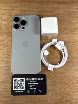 📱 iPhone 15 Pro Max | 256GB | Natural Titanium | Unlocked (Any Carrier)