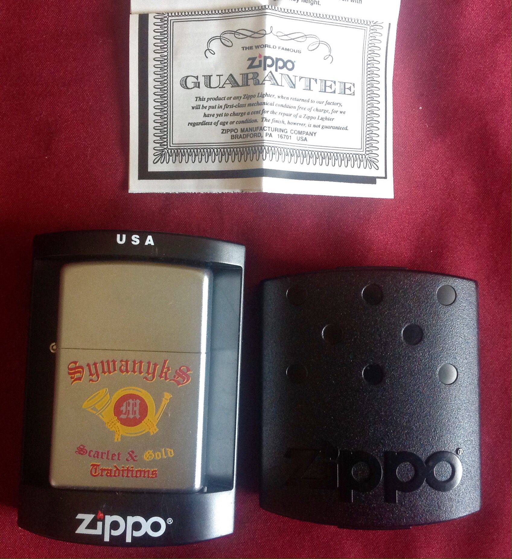 Zippo Lighter, Never used