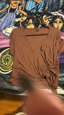 Brown Blouse