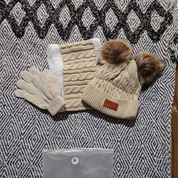 Kids Hat, scarf And Gloves Set New