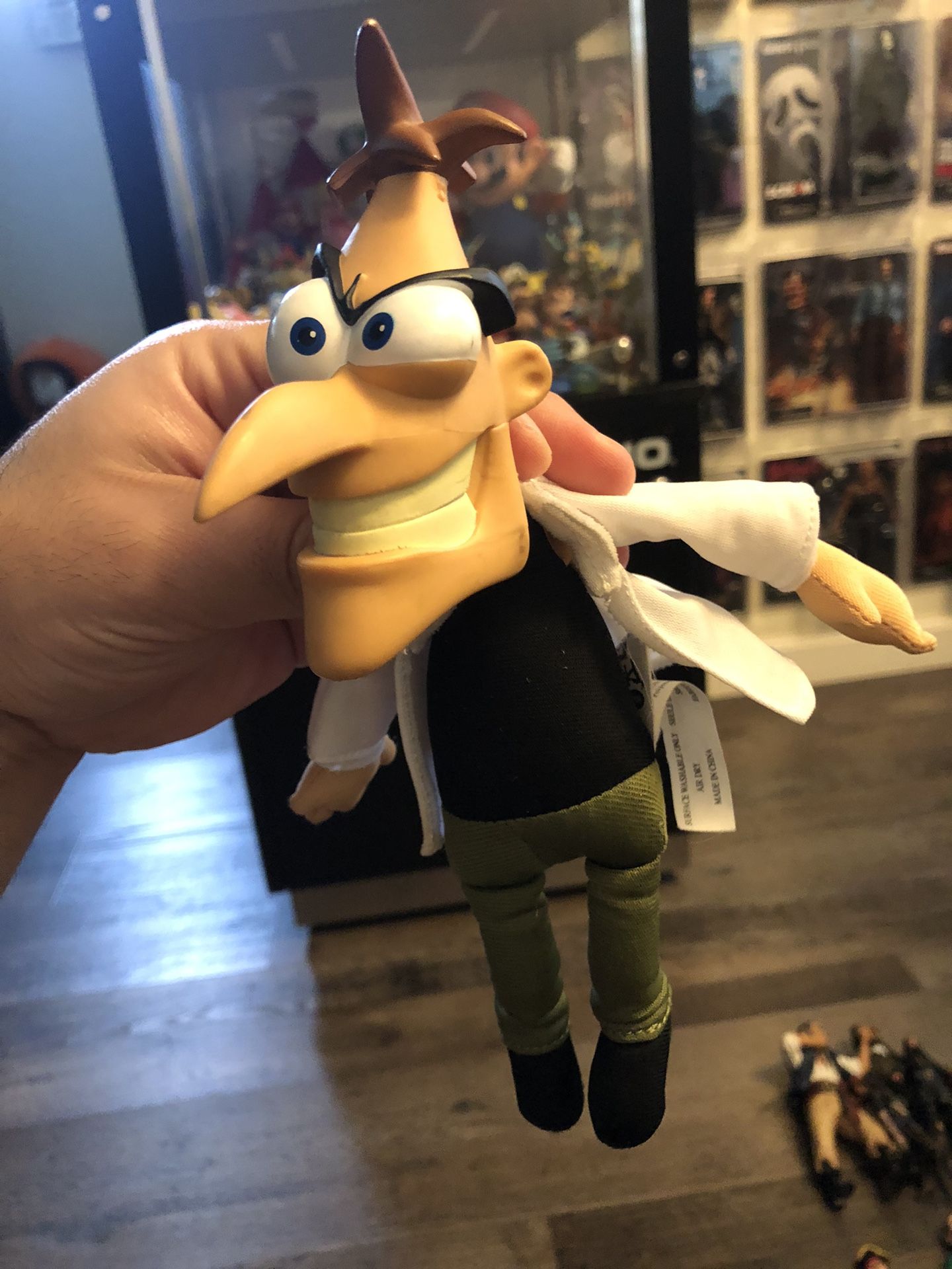 PHINEAS AND FERB DOOFENSHMIRTZ GABBLE HEAD PLUSH