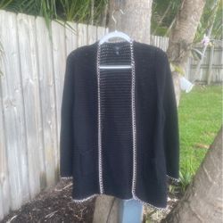 Chain Link Adorned Cardigan