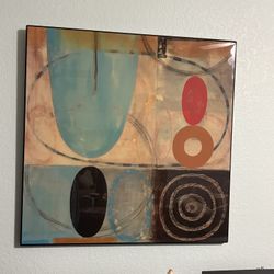 Custom acrylic finish art