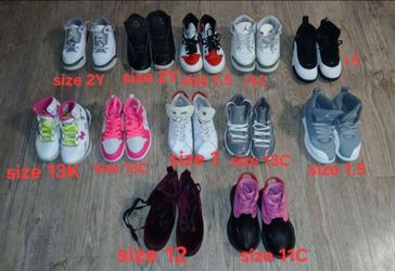 Kids Jordan Sneakers Lot – 10 Pairs