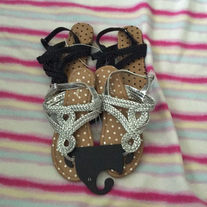 New size 11 sandals