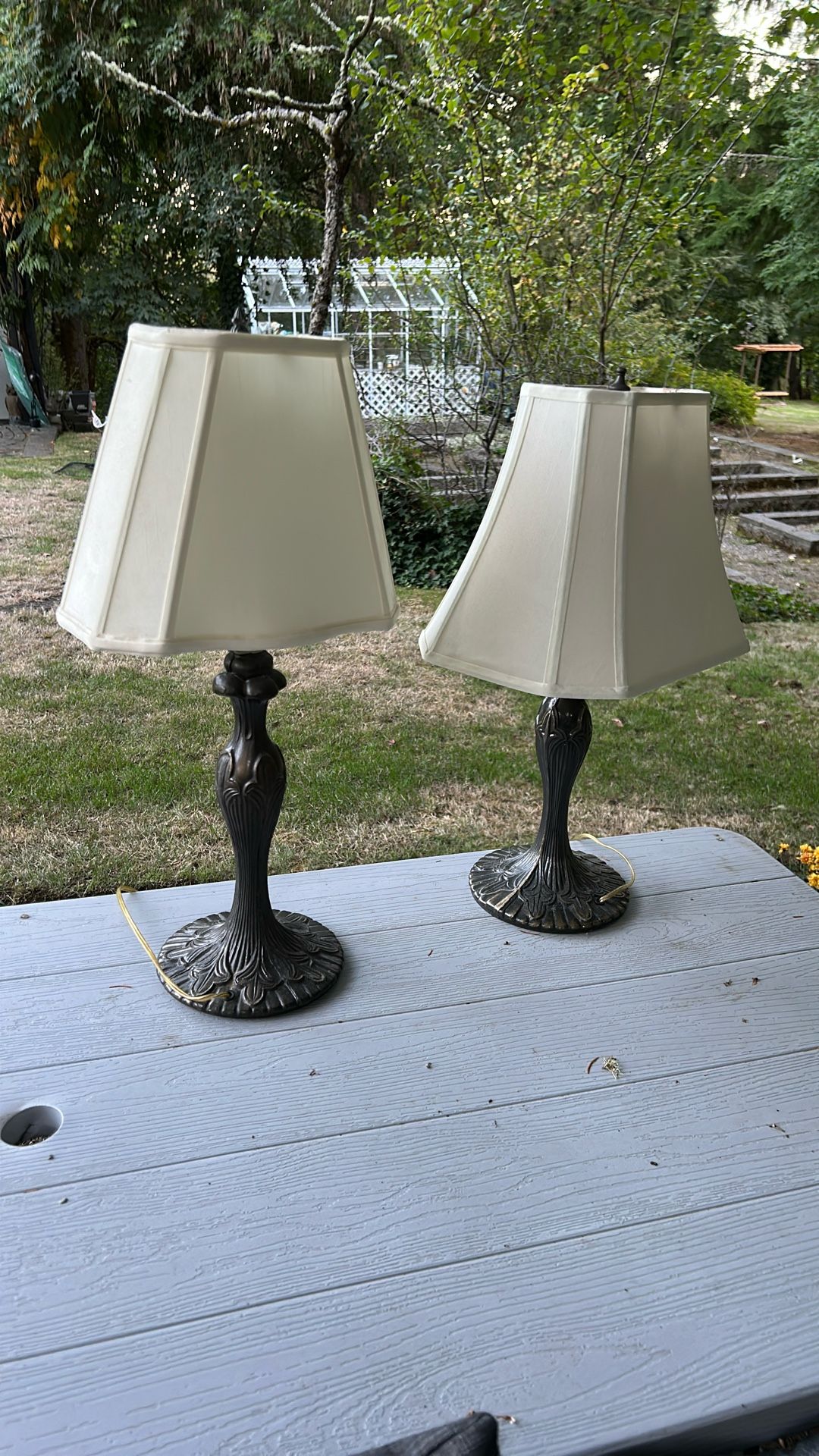 Two Antique Lamps