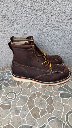 WORK BOOTS DURADERO 2621 STEEL TOE SIZE 10 WIDE MENS