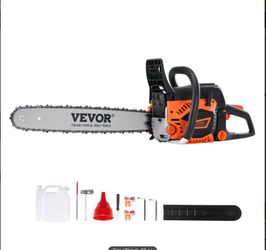 Gas Chainsaw, 58CC 20" 3.22HP, Gasoline Powered Chain Saw, Handheld Cordless Petrol Chainsaws