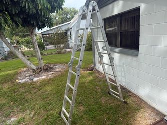 8 foot to 16 foot folding ladder
