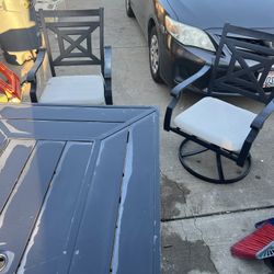 Outdoor Patio Set Table 