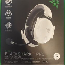Razer BlackShark V2 Pro Wireless Gaming Headset, White Edition.  Pc,playstation,Switch