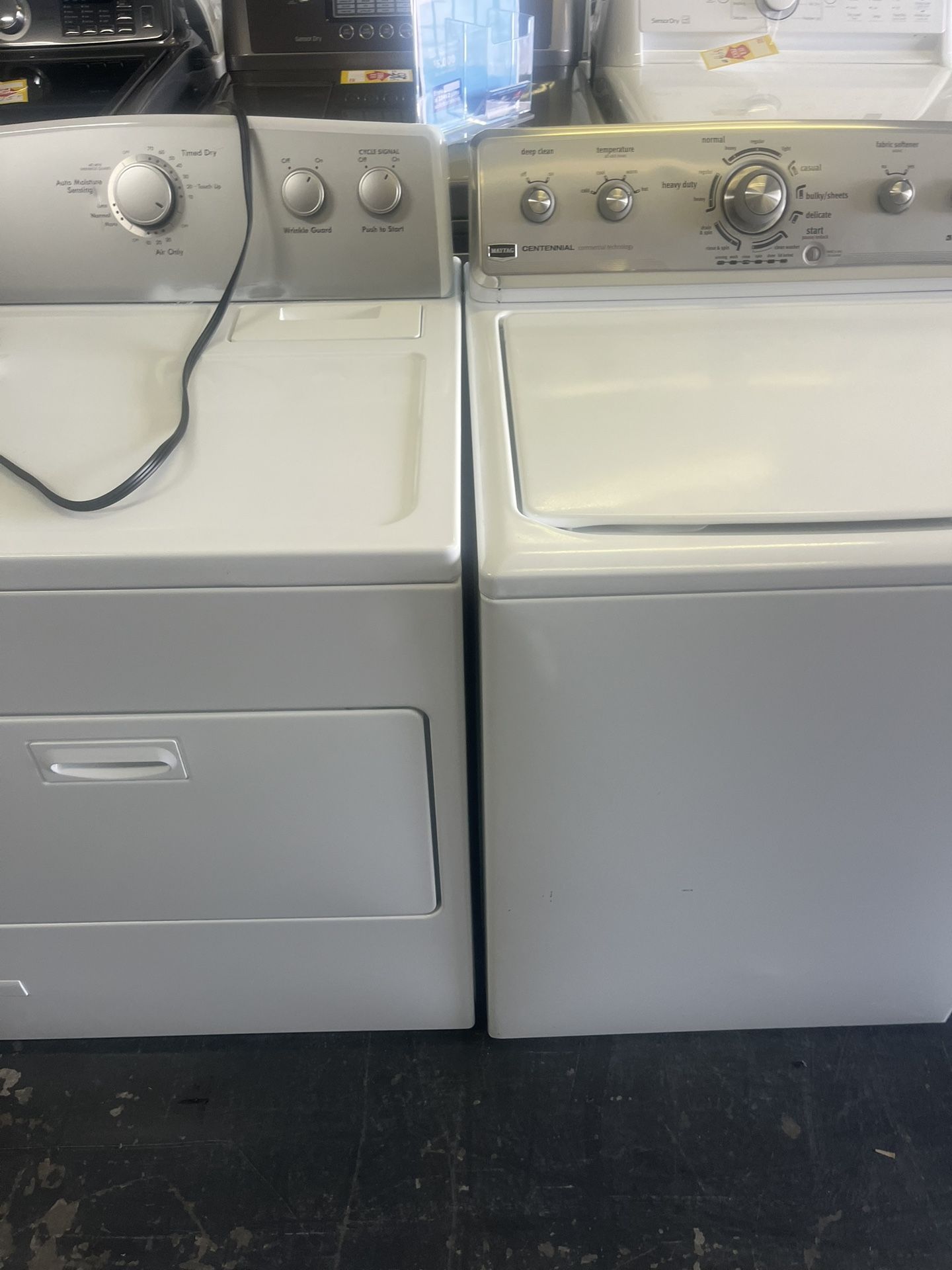 Nice Maytag Washer & Kenmore Gas Dryer