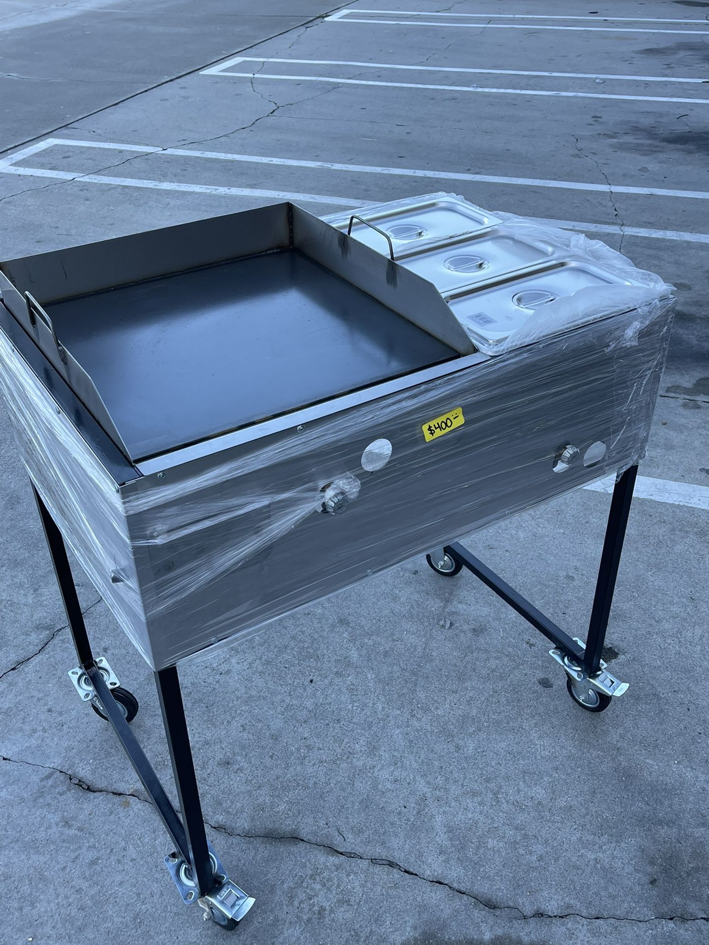 Taco Cart/ Comal De Suadero Con Comal Para Tortillas I Estufa De Gas for  Sale in Paramount, CA - OfferUp