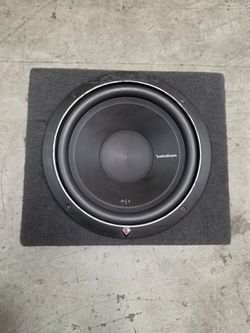 Rockford Fosgate Punch P1 P1S2-12
500W Peak (250W RMS) 12" Punch Series Single 2-ohm Car Subwoofer