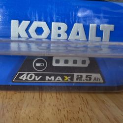 Battery 40v 2.5Ah . Brand New KOBALT . West Boca 