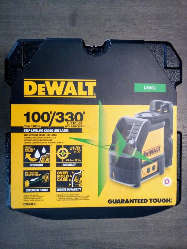 DeWalt 100'/300' Self Leveling Laser Level