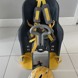 Bike  Silla Y Casco Para Niños