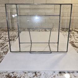 Beveled Glass Picture Frame 