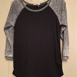 Black/ Gray shirt size small