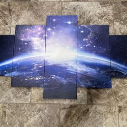 Earth Out Of Space Canvas Painting 