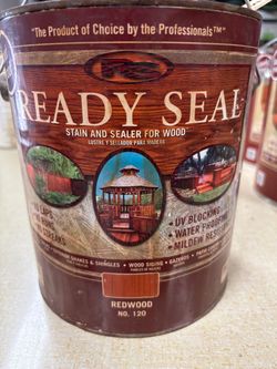 Redwood- Ready Seal Wood Stain and Sealer Redwood No. 120