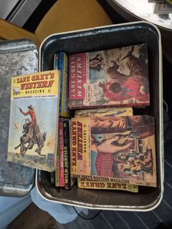 Zane Grey and other collectible Western books