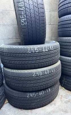 Used tires 245/60R18