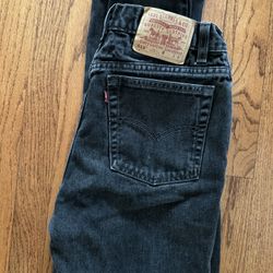 Womans Black 512 Levi’s Jeans (see Photos For Sizing)
