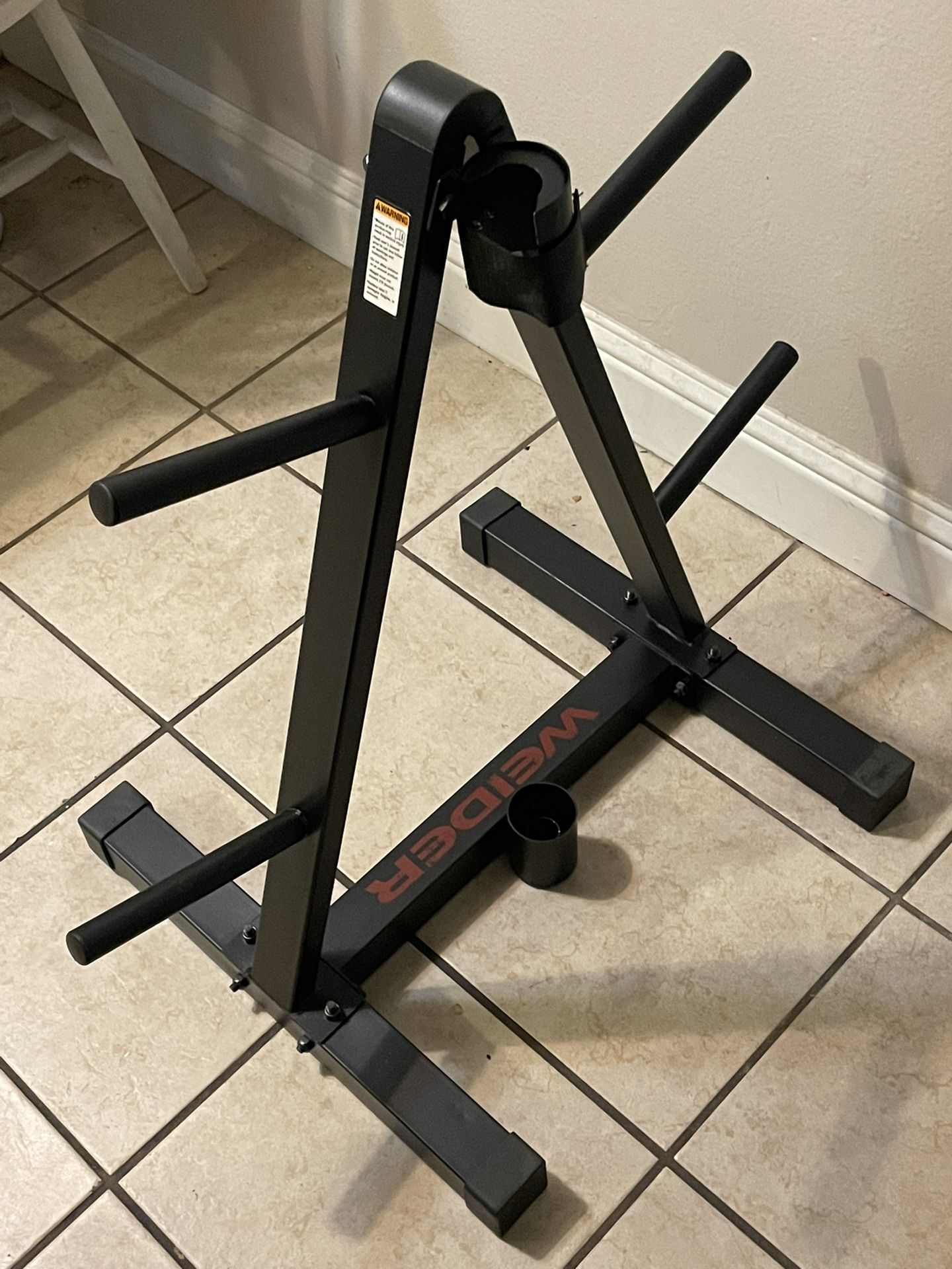 Weider Weight Plate Storage Rack