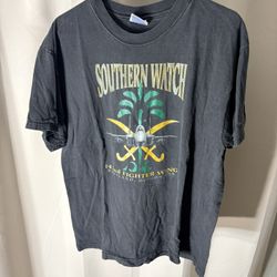 Vintage T Shirt Southern Watch US Air Force Tee Large