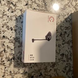 New In Box 1 Center Cam, 2 Desk Ring Lights , 2 Tripods 
