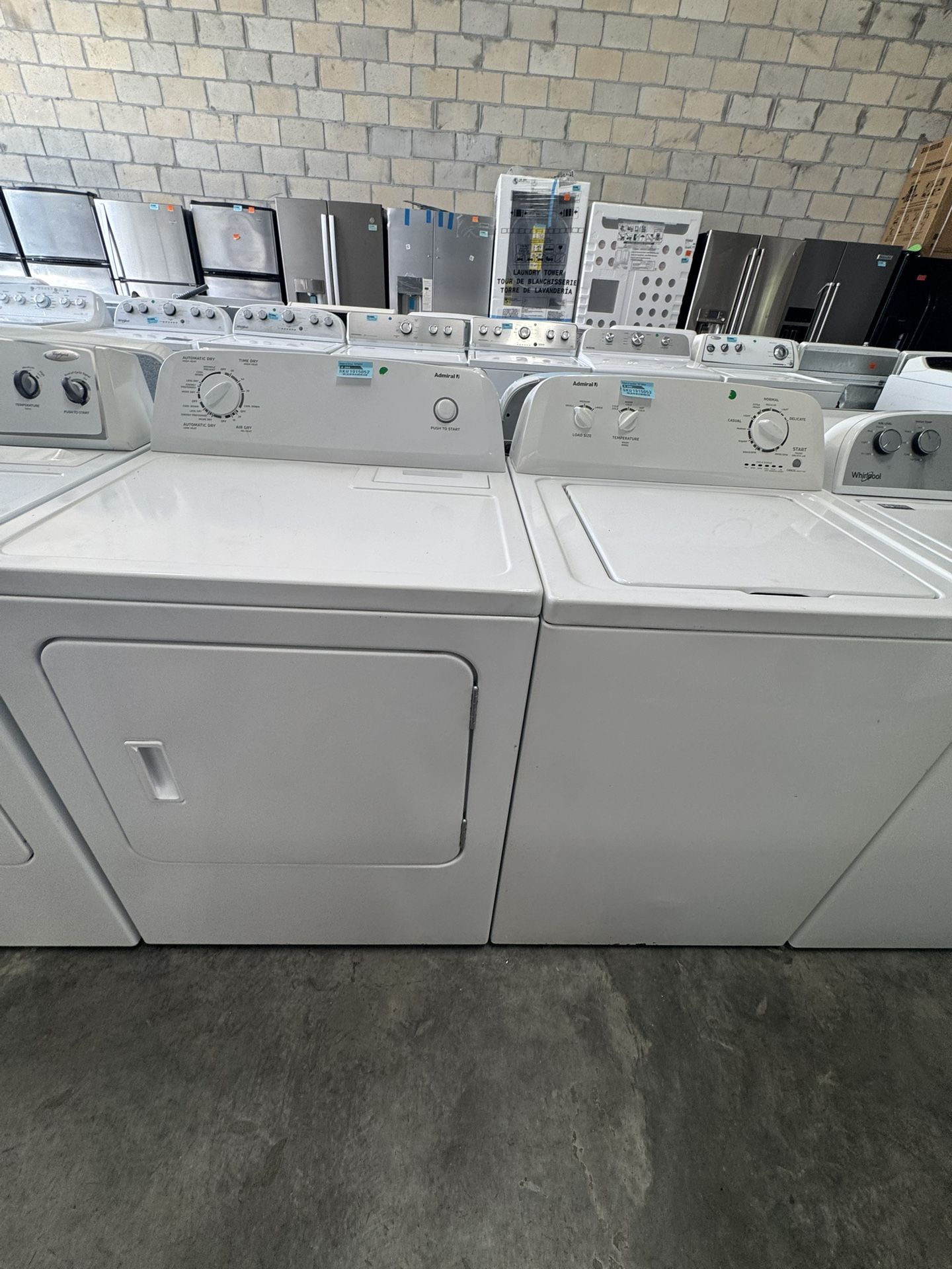 Washer And Dryer