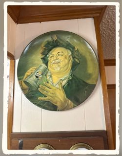 Falstaff Beer Vintage Round Advertising Sign