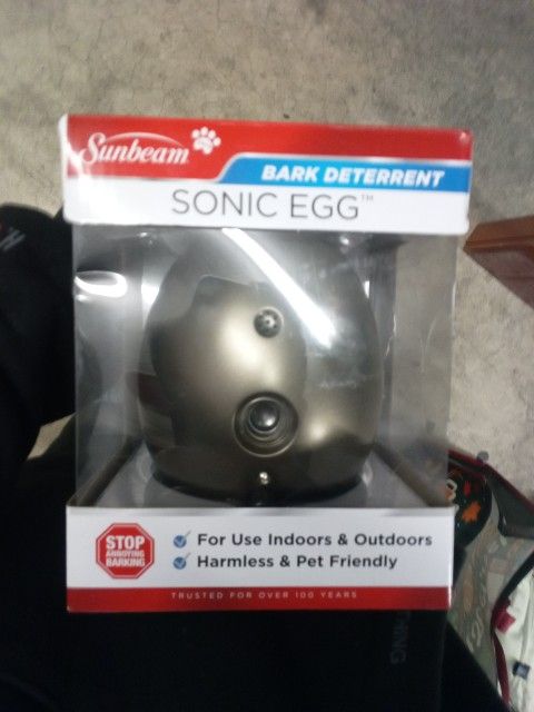 Sonic Egg Ultrasonic Bark Control