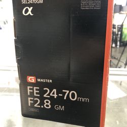 SONY 24-70MM F2.8 GM 