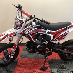 110cc Semi Automatic Dirtbike  Blue Vega Imports 