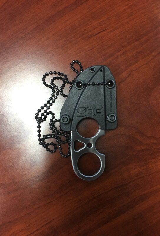 Sog snarl by Jason Brous - neck knife