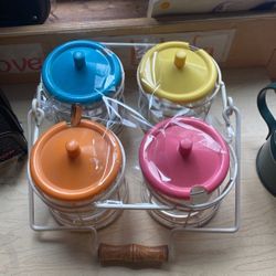 Beautiful Table Glass Saucers Very Cute 