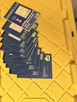 Job N Sale Work Order Booklets