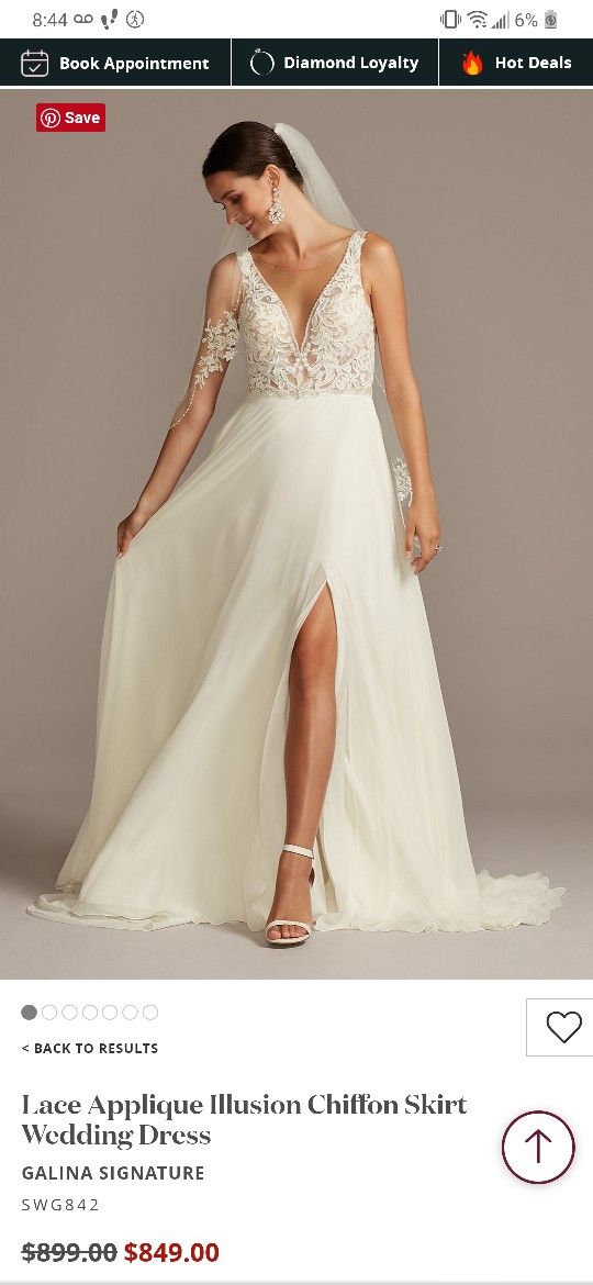 Brand new Wedding dress Size 14 Ivory