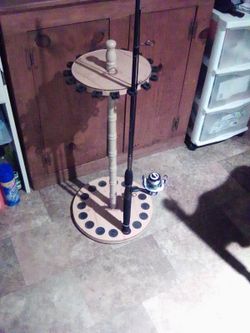 Rush Creek: 🐟 Fishing Rod Stand.