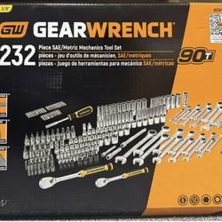 GearWrench 80949 - 232pc. Tool Box Set w/comfort Grip Ratchets