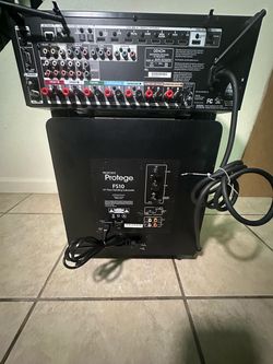 Receiver & Subwoofer