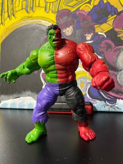 Marvel legends red/greeen hulk
