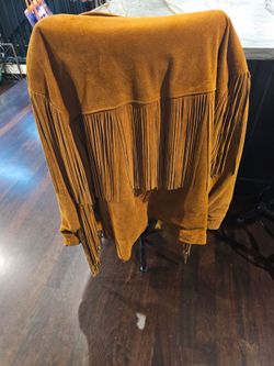 XL Vintage suede Leather jacket