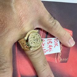 10K Solid Gold Ring 18.4Gr Size 10