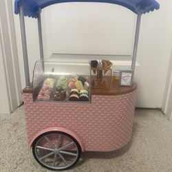 American Girl Our Generation Ice cream Cart