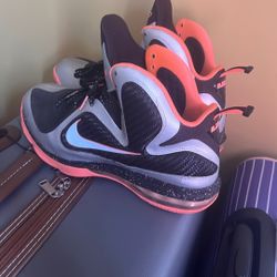 Men Lebron 9 Mango Sz11.5
